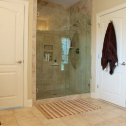 master bathroom in custom home fairfax VA