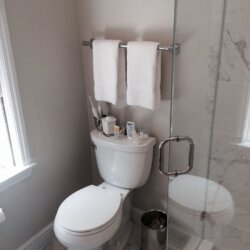 Remodeled bathroom in Arlington, Virginia