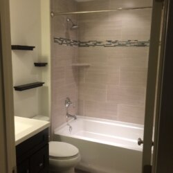Remodeled bathroom in Ashburn, VA
