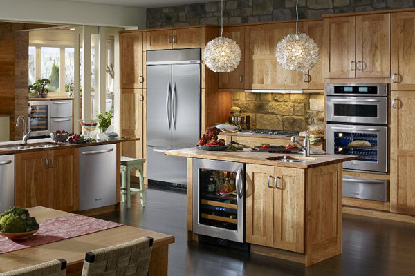 Kitchen remodeling with universal design features