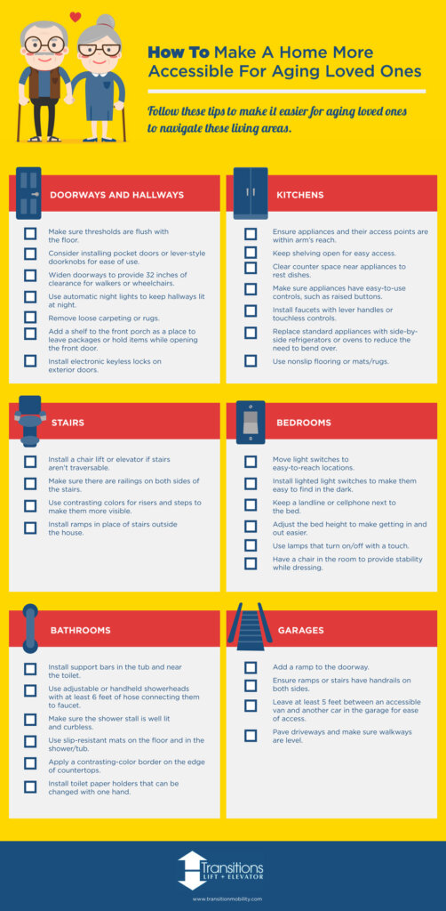 How To Make Your Home More Accessible checklist