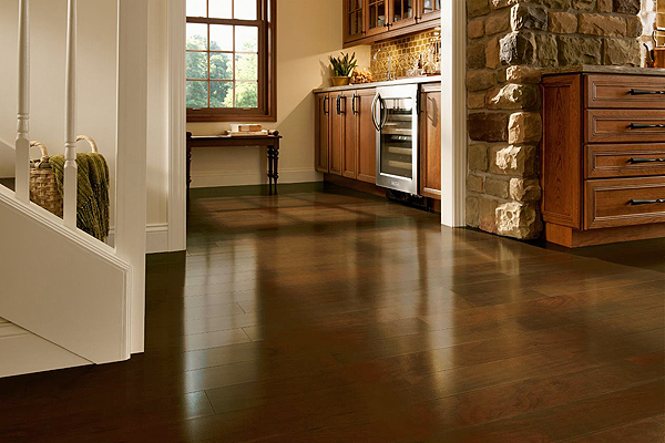 Engineered hardwood floor by Armstrong