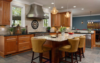 Kitchen remodel with island