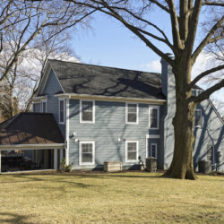 Exterior side-rear shot