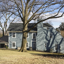 Exterior side shot of remodeled home