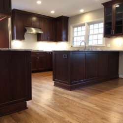 Remodeled Kitchen Dark Cabinets 11