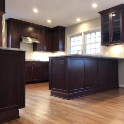 Remodeled Kitchen Dark Cabinets 3