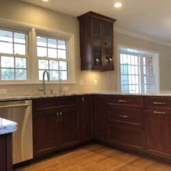 Remodeled Kitchen Dark Cabinets 10