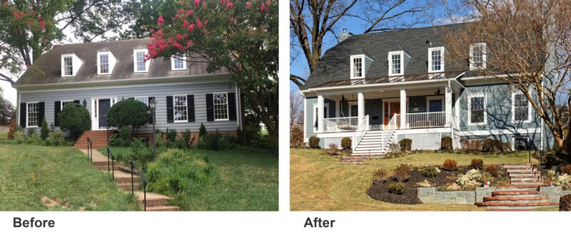 Remodeling before and after photos