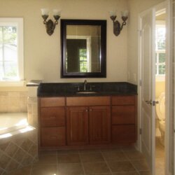 bath sink in custom home fairfax VA