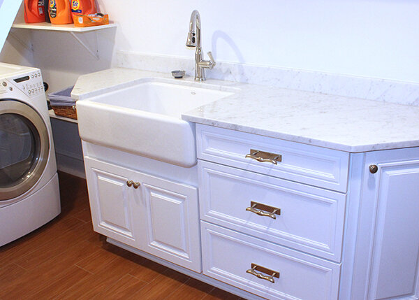 Adding plumbing for a laundry room when finishing a basement