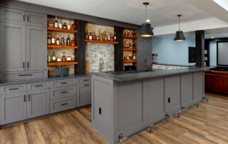 basement remodel full wet bar-2