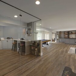 Lego Lab in Finished Basement Ashburn VA