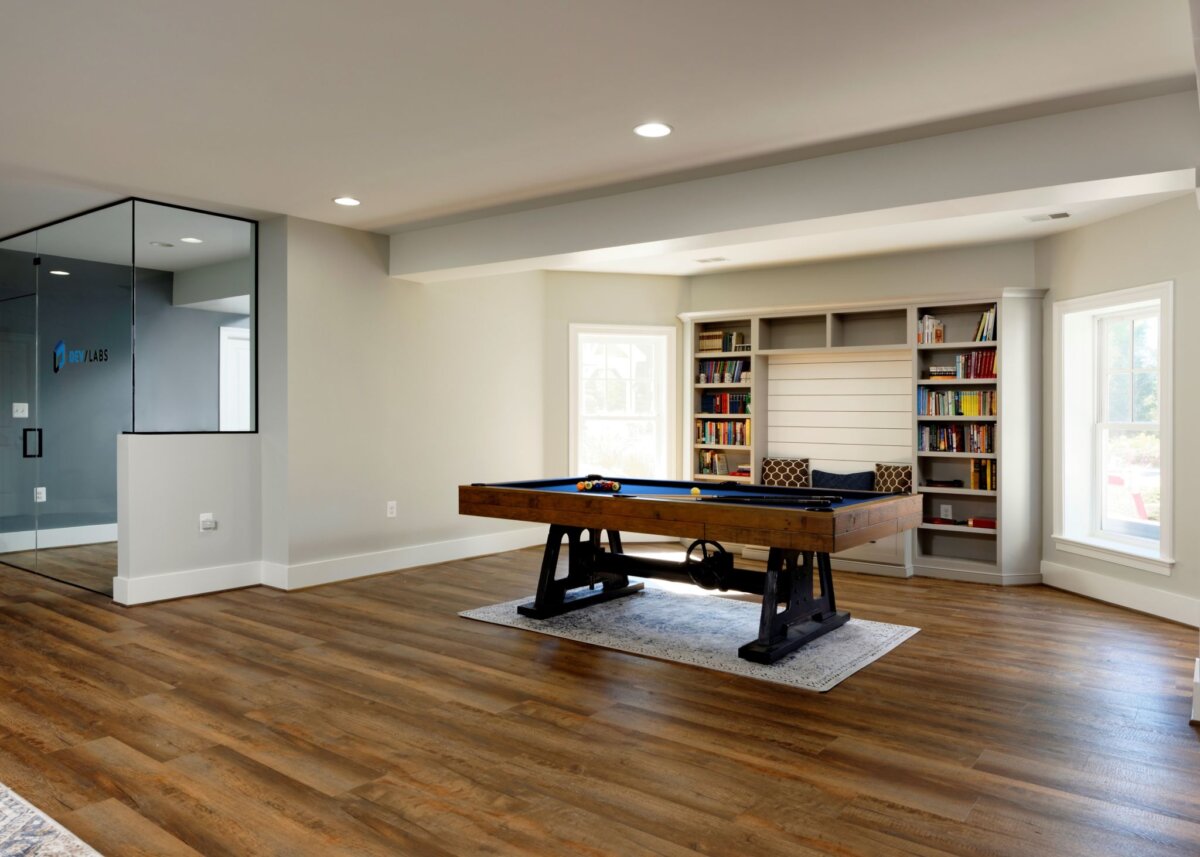 Remodeled Basement in Ashburn VA