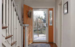 whole house remodel's front entry northern va