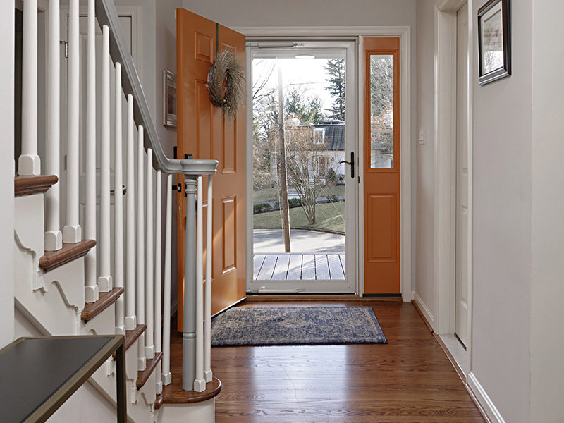 whole house remodel front entry northern va