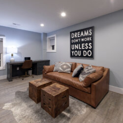 finished basement remodel in northern virginia