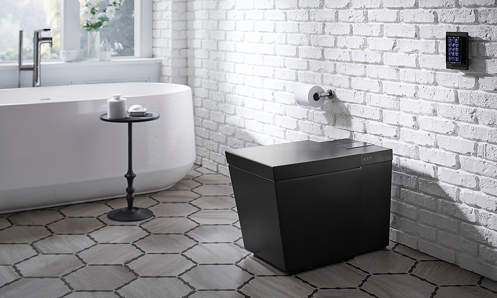 Kitchen and bath trends: minimalist toilet