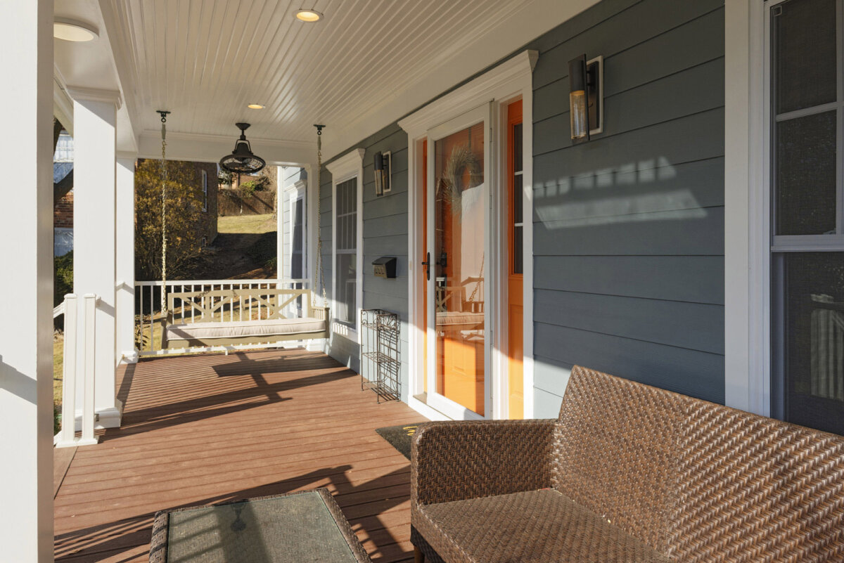 front door of whole house remodel alexandria va MBRG was the general contractor