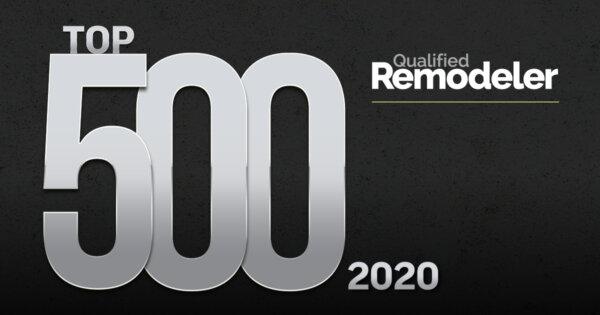 Qualified Remodelers Top 500 Award 2020