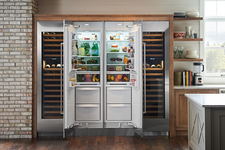 Column refrigerators by Sub-Zero