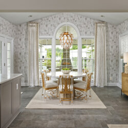 remodeled home addition kitchen breakfast area in northern virginia