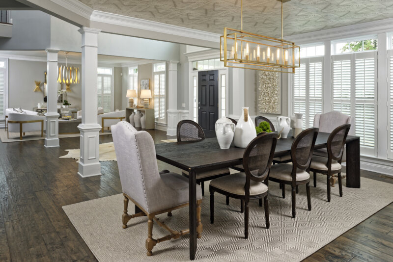 Dining Room & Living Room