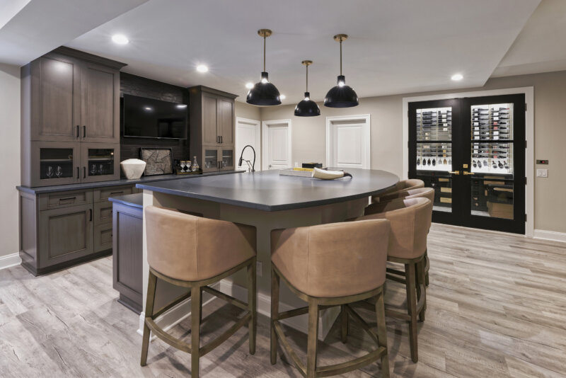 basement wet bar